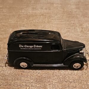Ertl 1938 Chevrolet Panel Truck die-cast coin bank,"The Chicago Tribune"